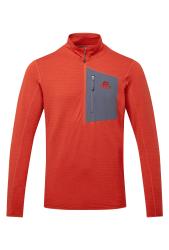 Fleece Mountain Equipment Lumiko Zip T Men's Red Rock/Ombre