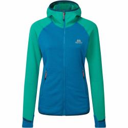 MOUNTAIN EQUIPMENT Eclipse Hooded Jacket Women's Mykonos/Deep Green