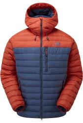 Pperka Mountain Equipment Earthrise Hooded Jacket Men's Dusk/Red Rock