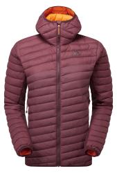 Zateplen bunda Mountain Equipment Particle Hooded Jacket Women's Raisin/Mulberry