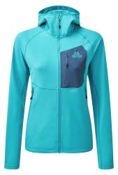 Softshellov bunda Mountain Equipment Arrow Hooded Jacket Women's Topaz/Dusk