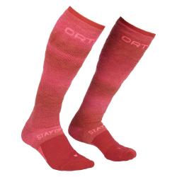 ponoky ORTOVOX SKI STAY OR GO SOCKS W HOT CORAL