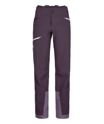 Softshellov nohavice Ortovox Pizol Pants Women's Dark Wild Berry