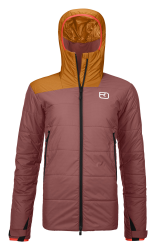 Zateplen bunda Ortovox Swisswool Zinal Jacket Women's Mountain Rose