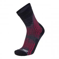 ponoky UYN TREKKING WAVE SOCKS  LADY J284 GREY STONE/BORDEAUX