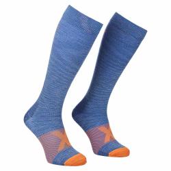 ORTOVOX Tour Compression Long Socks Men's Safety Blue