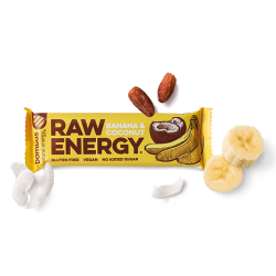 energetick tyinka BOMBUS RAW ENERGY BANANA&COCONUT