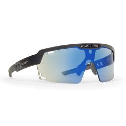 okuliare DEMON SPEED VENT PHOTOCHROMIC DCHROM MATT BLACK MIRROR BLUE