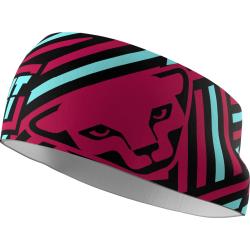 elenka DYNAFIT GRAPHIC PERFORMACE HEADBAND  BEET RED/RAZZLE DAZZLE