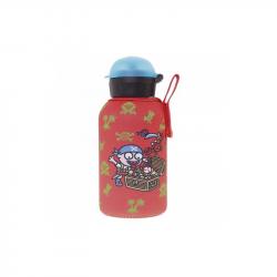 termoska LAKEN HIT THERMO BOTTLE KIDS SAGUYAKI PIRATIKIS NEOPRENE COVER