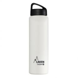 termoska LAKEN ST. STEEL THERMO BOTTLE 18/8 WHITE