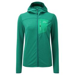 MOUNTAIN EQUIPMENT Lumiko Hooded Jacket Women's Spruce/Deep Green