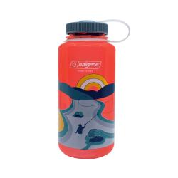 faa NALGENE WIDE MOUTH 1L RETRO POMEGRANATE