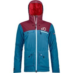 Bunda Ortovox Andermatt Jacket Women's Blue Sea