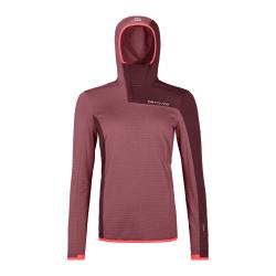 ORTOVOX Fleece Light Grid SN Hoody Women's mountain rose