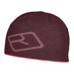 Merino Logo Knit Beanie Winetasting Onesize