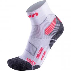 ponoky UYN RUN TRAIL CHALLENGE SOCKS LADY W311 WHITE/CORAL FLUO