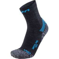 ponoky UYN WINTER MAN PRO RUN SOCKS G034 ANTHRACITE/AZURE