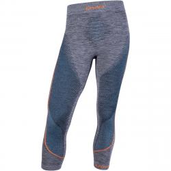 termo nohavice UYN AMBITYON MAN UW PANTS MEDIUM MELANGE B456 BLACK MELANGE/ATLANTIC/ORANGE