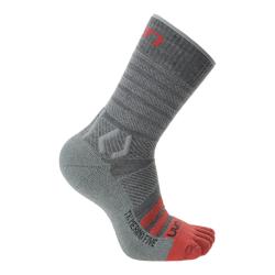 pprstov ponoky UYN TREKKING FIVE MERINO SOCKS WOMAN GREY/PINK