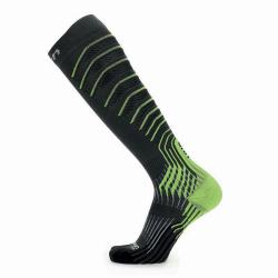 ponoky UYN RUN COMPRESSION ONEPIECE 0.0 SOCKS MAN GREY/LIME