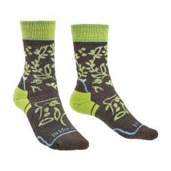 ponoky BRIDGEDALE HIKE MW MP BOOT PATTERN WMN 120 BROWN/LIME